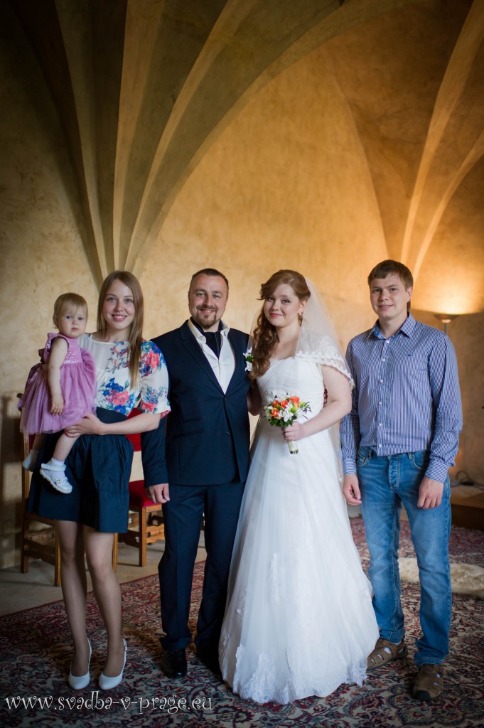 Свадьба в замке Карлштейн